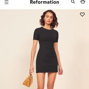 Black reformation dress